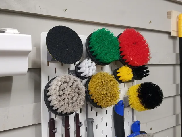 Ikea Skadis Drill Brush Holder