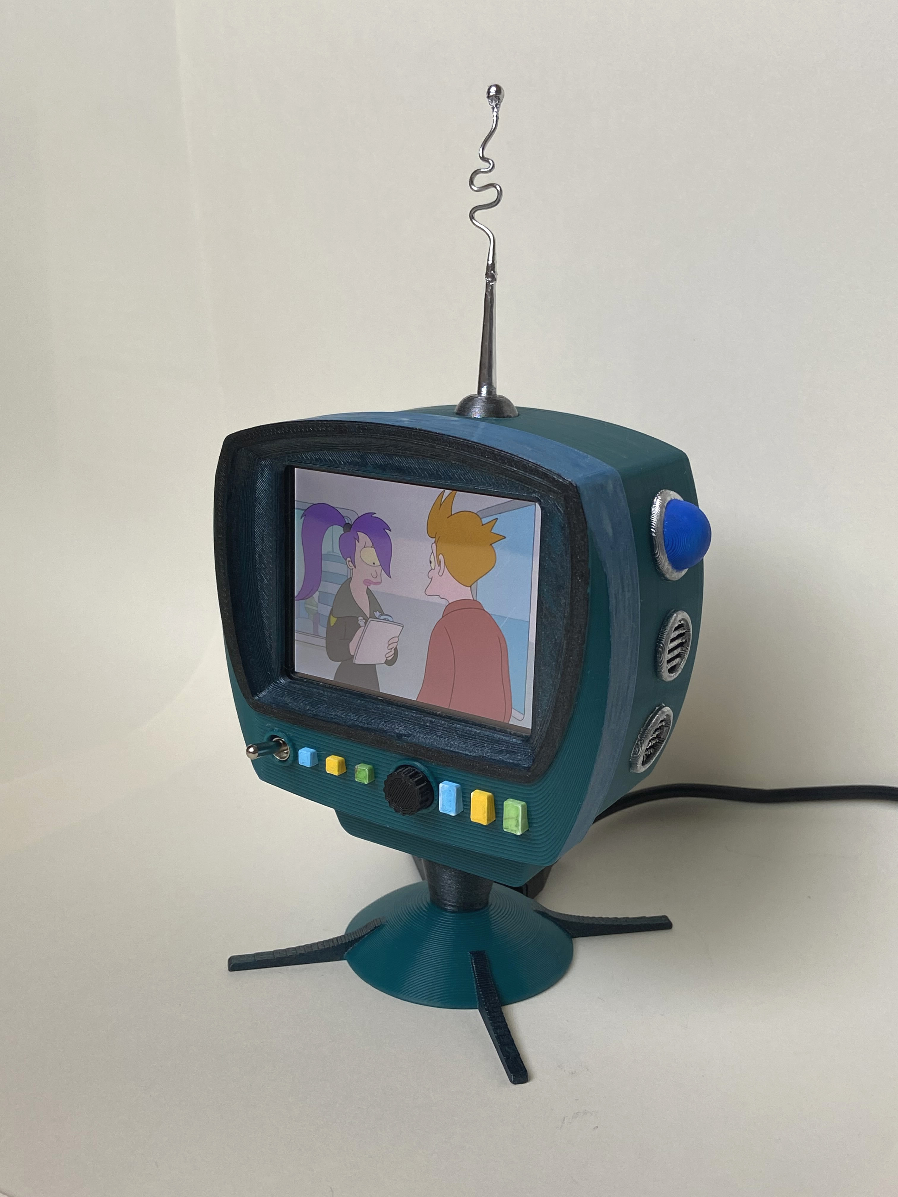 Futurama Who Ask Machine Mini TV