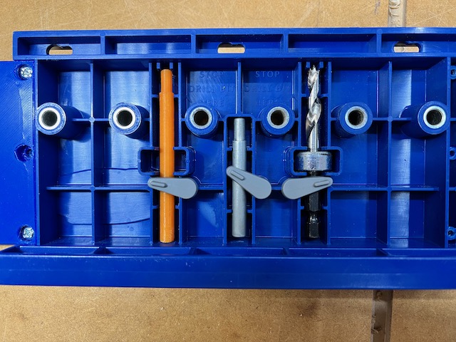 Kreg Shelf Pin Jig Pin