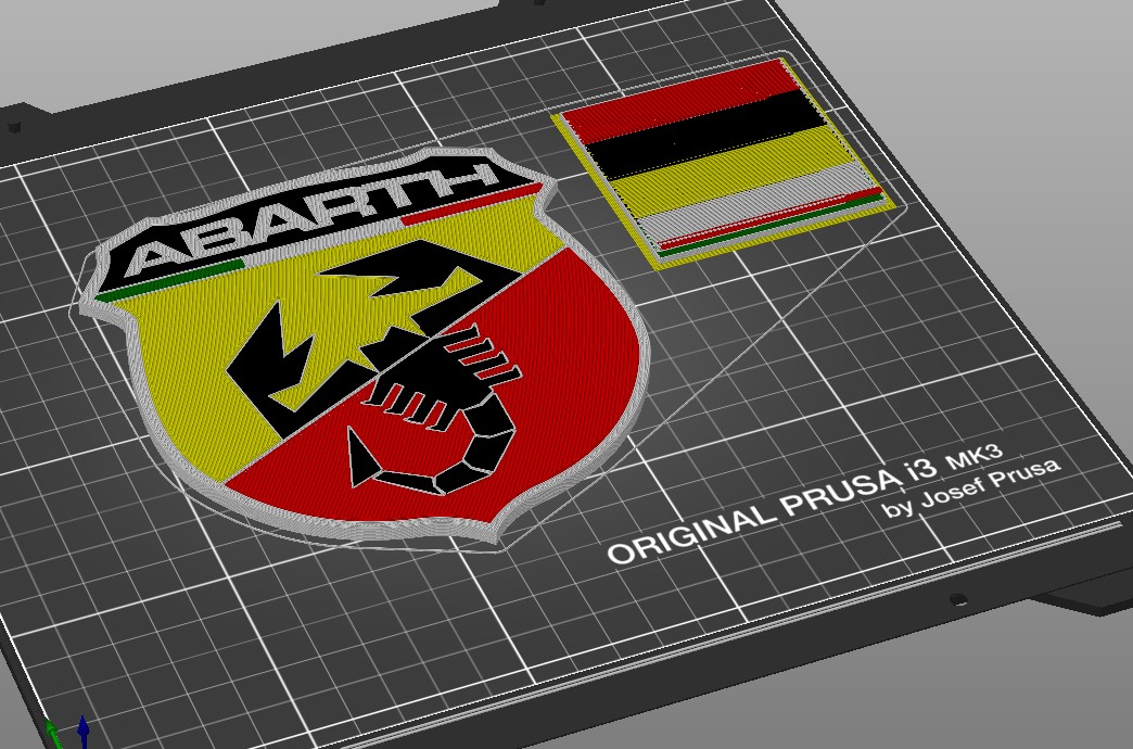 LOGO ABARTH - MMU VERSION 5 couleurs