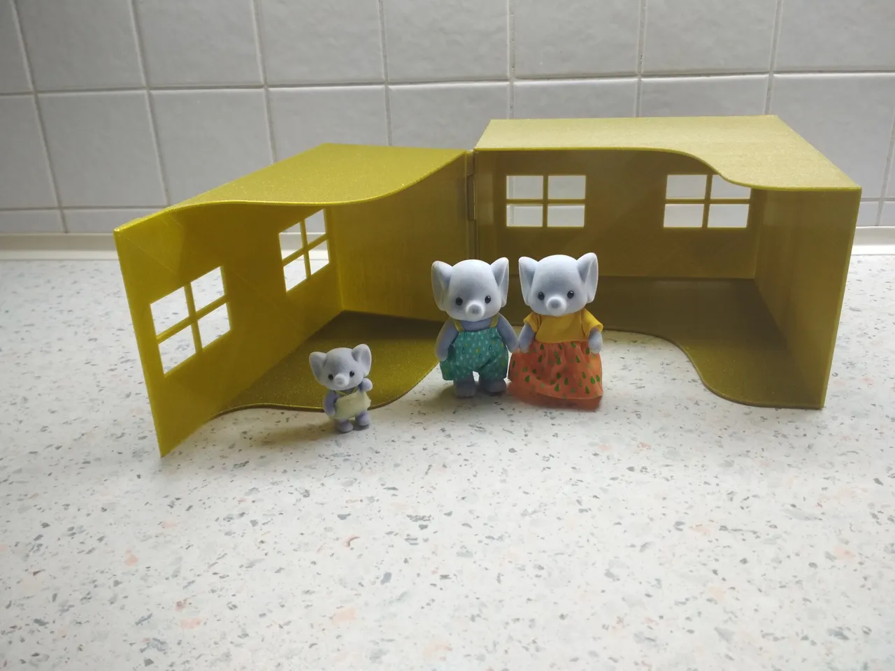 STL file Sylvanian family house door 👪・3D printer model to