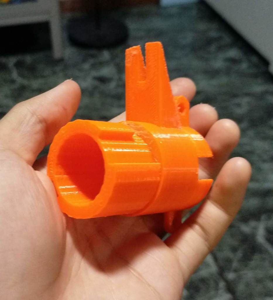Nerf Barricade front attachment