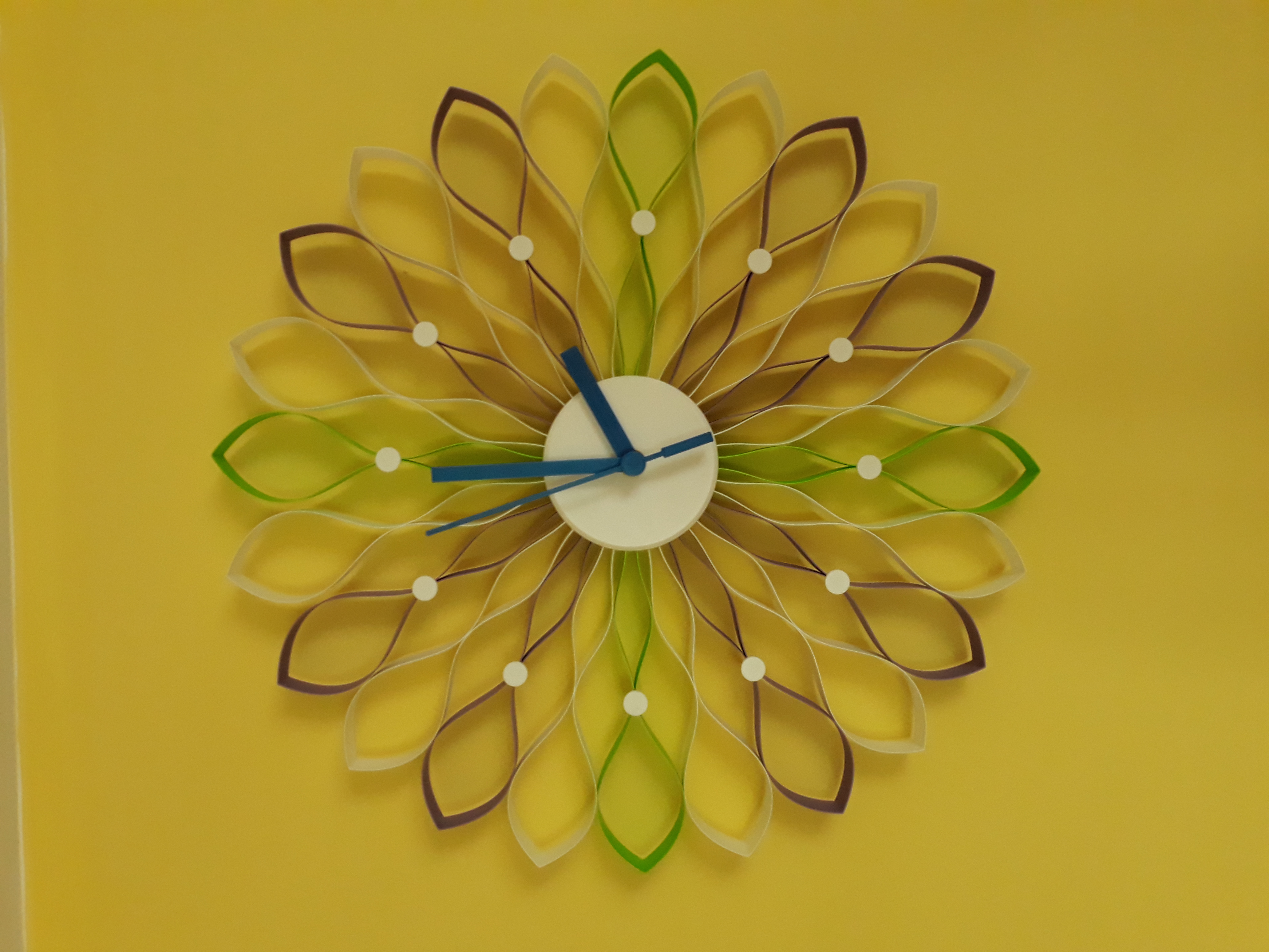 Flower clock