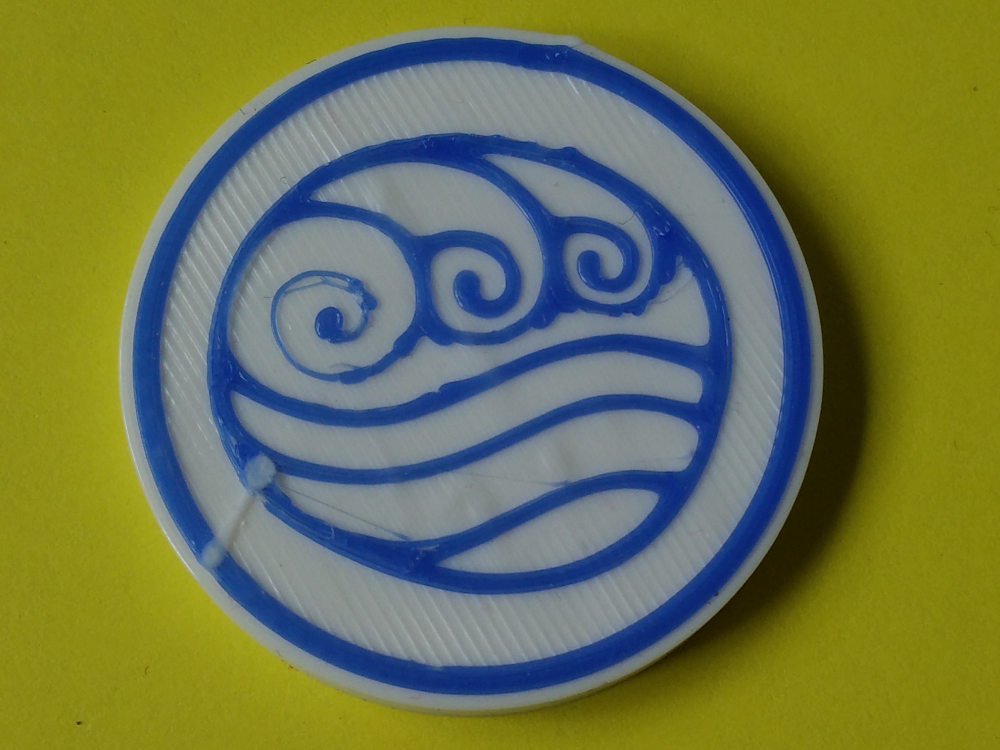 Fridge Toys: Atla Water Symbol