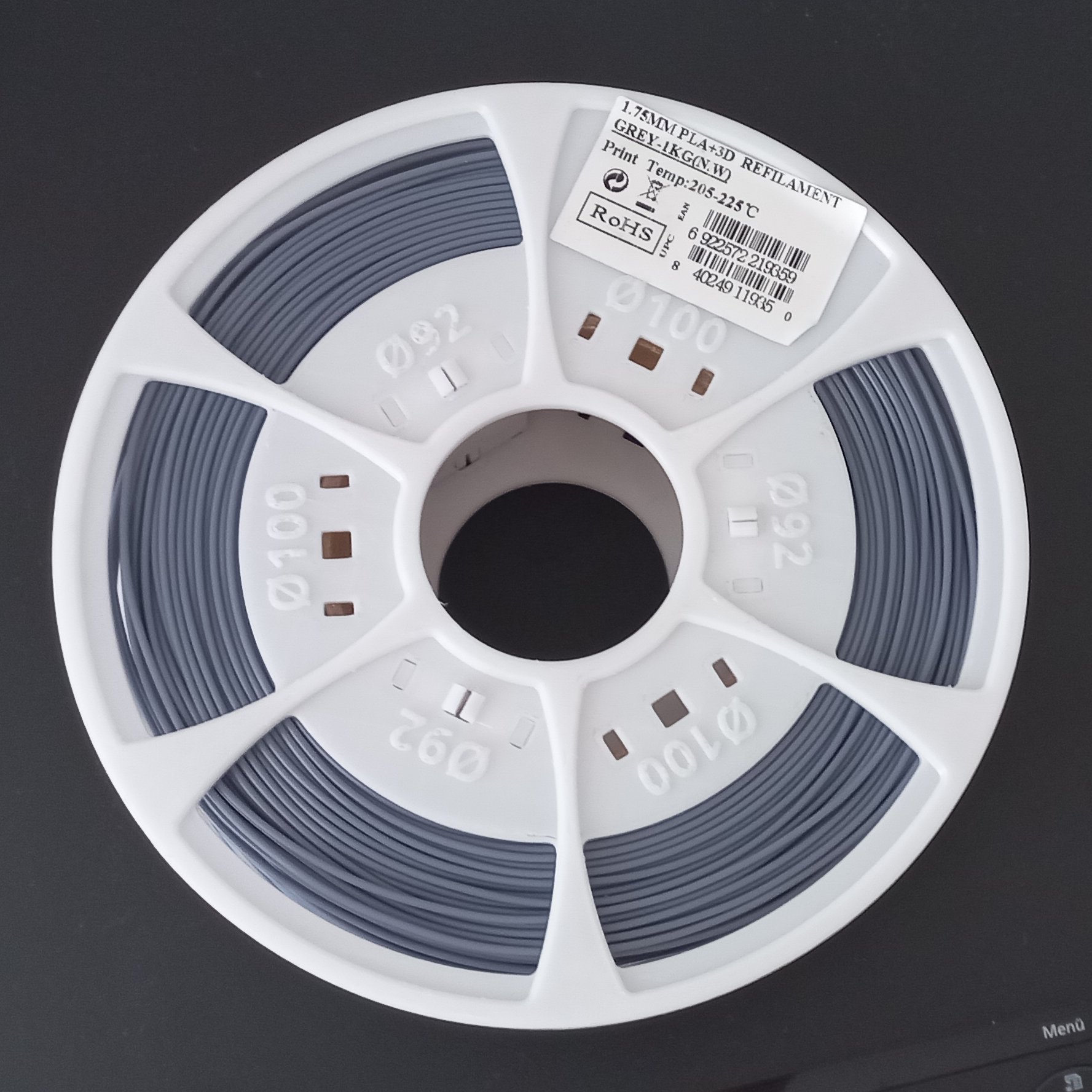 Simple filament spool by binominem | Download free STL model | Printables.com