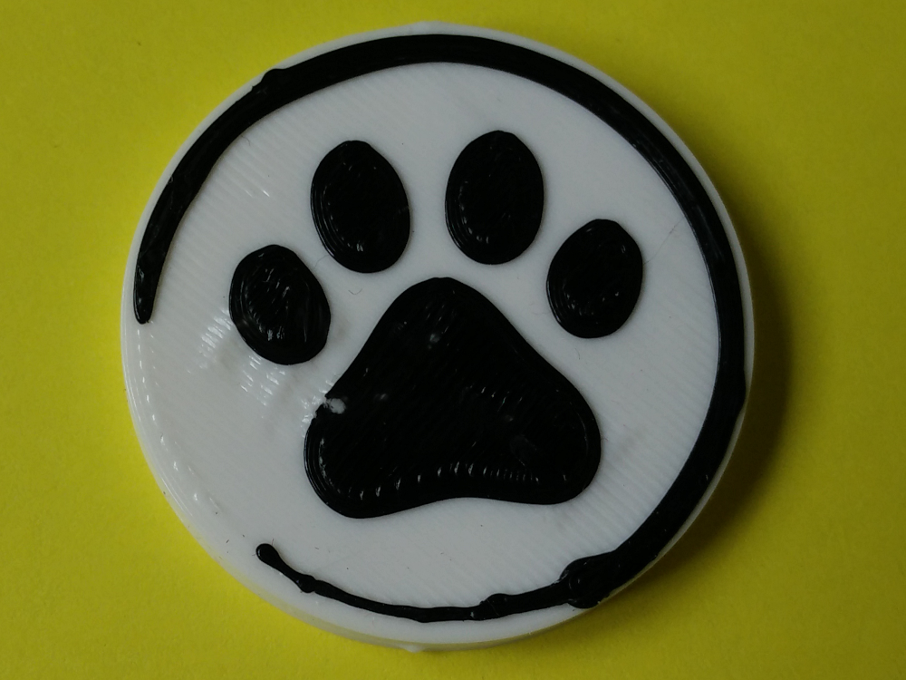 Fridge Toys: Paw-Button