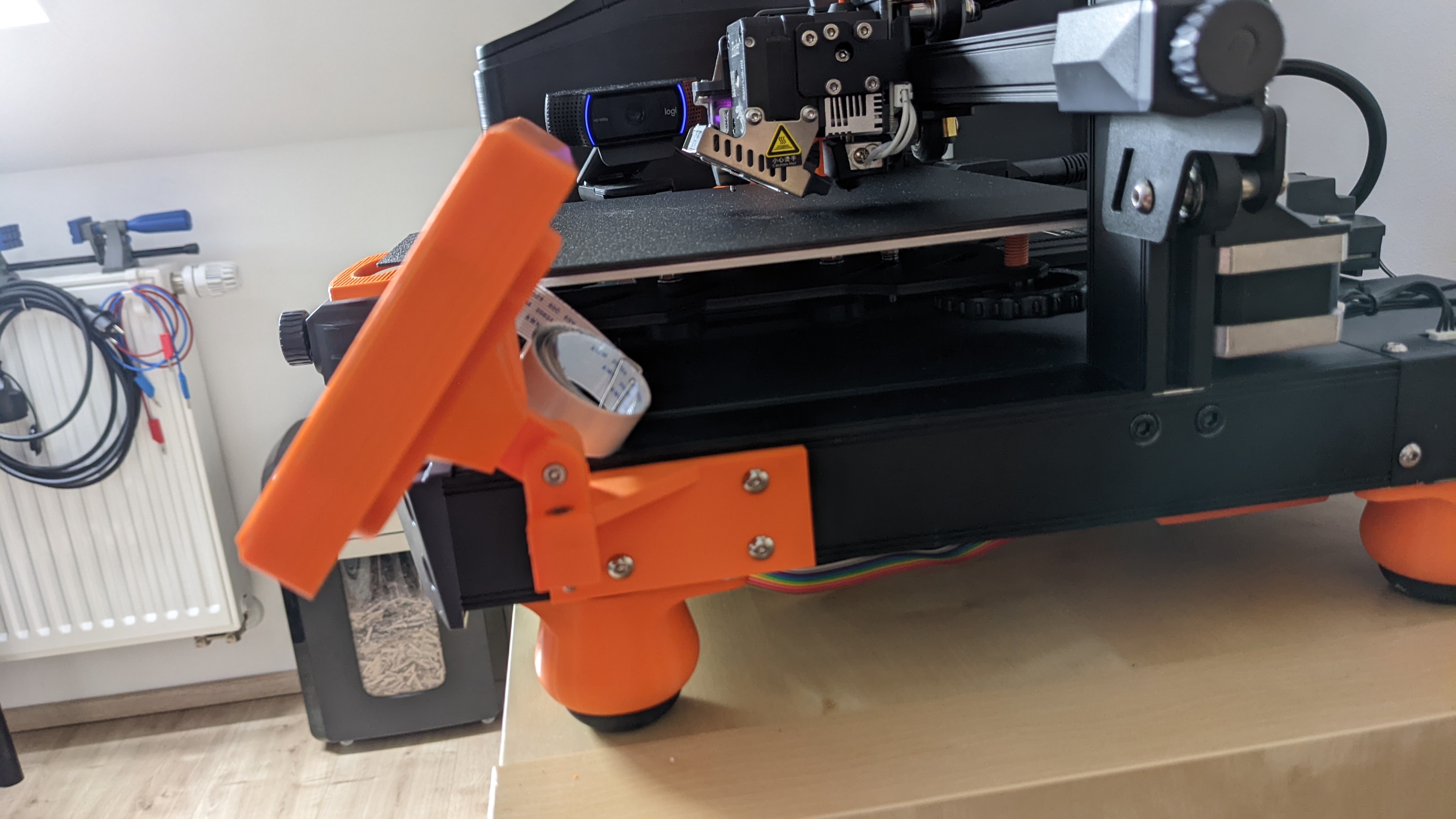 Bigtreetech piTFT50 Holder for Ender 3 S1