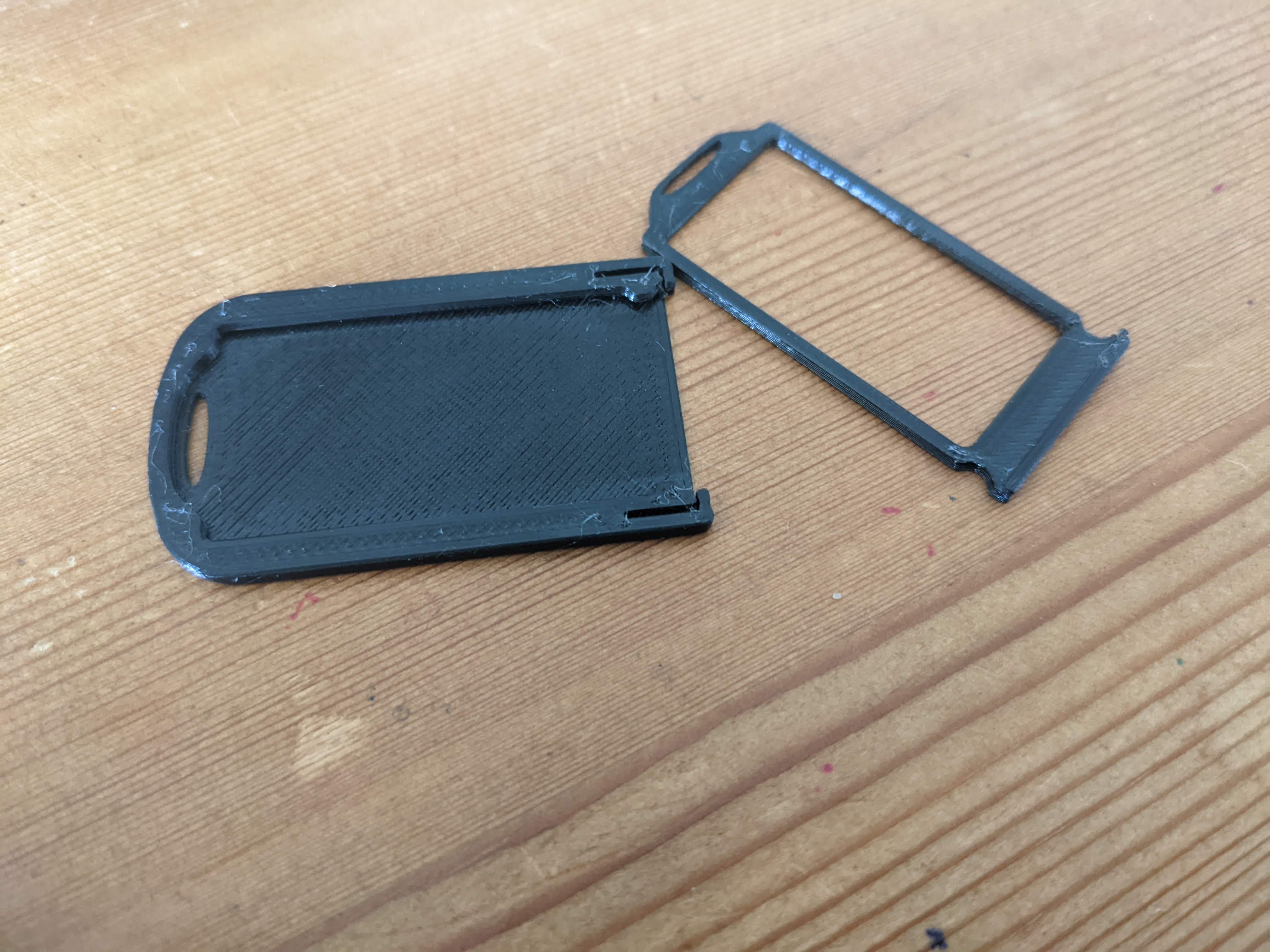 Name Tag for Travel Baggage by DownTheShed Download free STL model