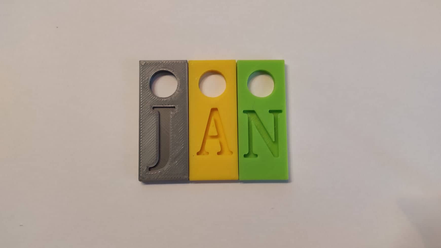 Keychains - letters