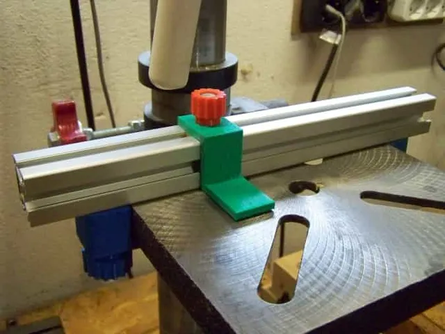 Fence for  drill press (pillar drill)