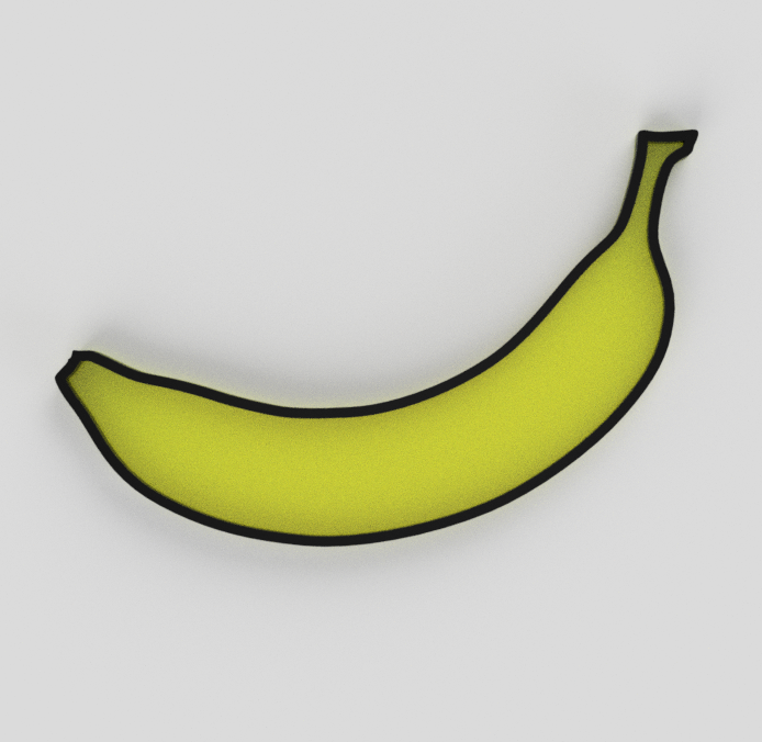 Banana fridge by mcko Download free STL model
