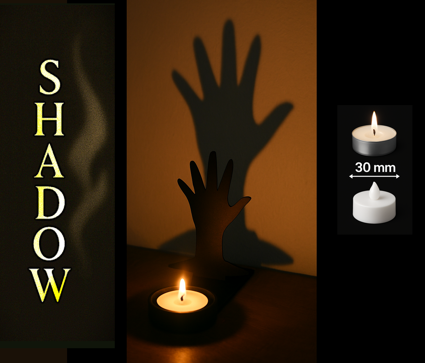 Shadow Art - Zombie Hand