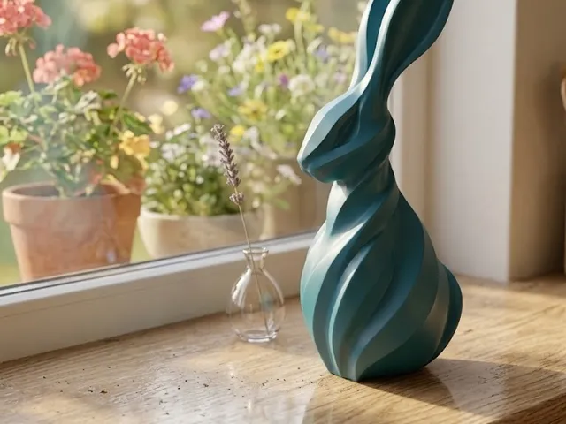 Minimalist Twist Bunny