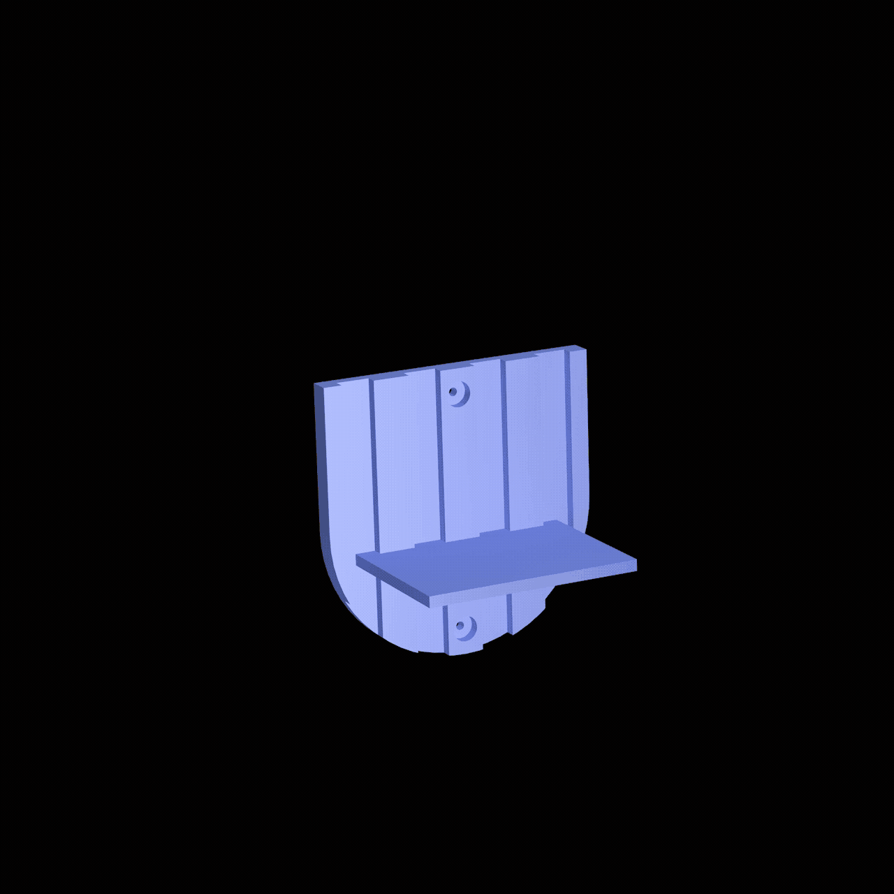 Miniatura 3 do modelo 3D Ultimate Parametric Wall Shelf