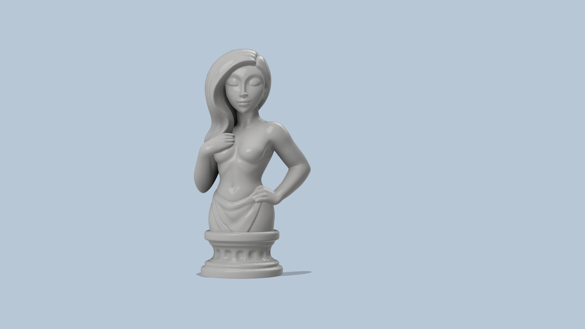 Modern female bust