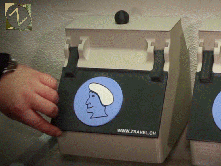 Wall-Mounted Dispenser Box (FIFO, swappable lids)