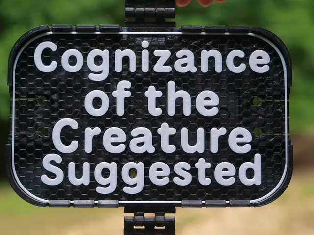 Cognizance of Creature sign