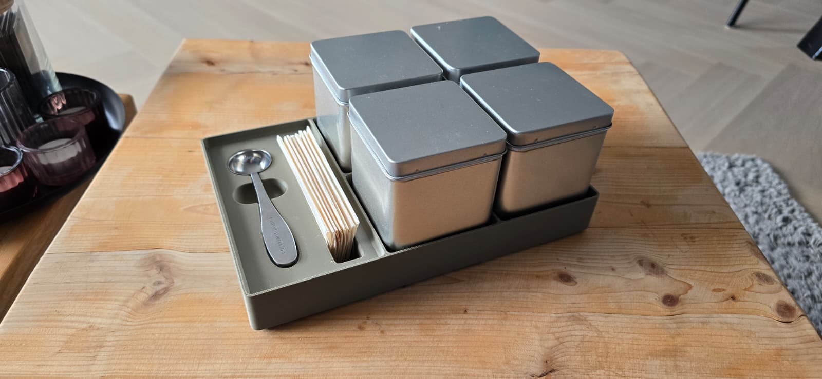 fresh tea, tea box
