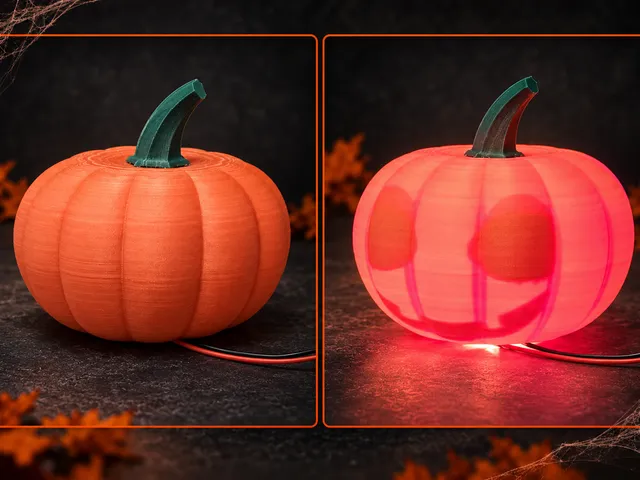 Halloween Pumpkin Lamp