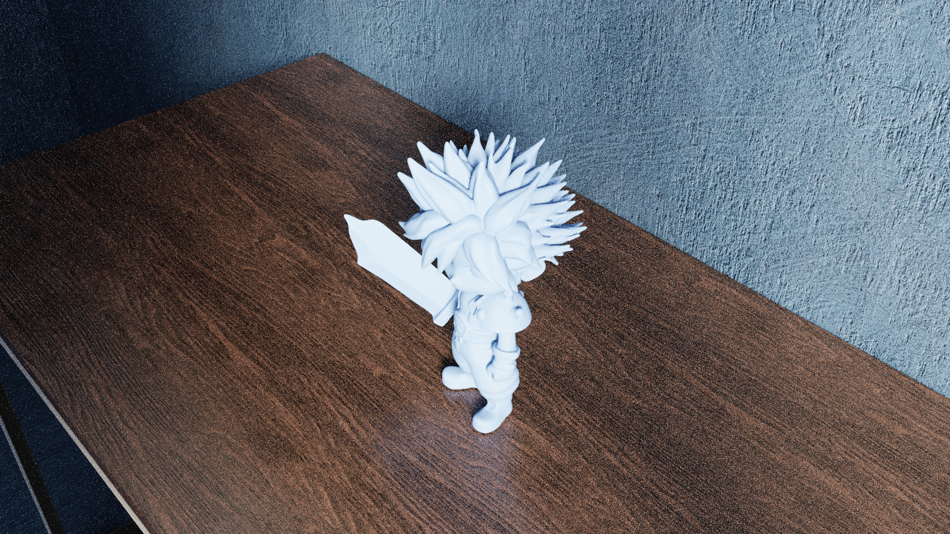 Miniatura 9 do modelo 3D Chibi Cloud Strife