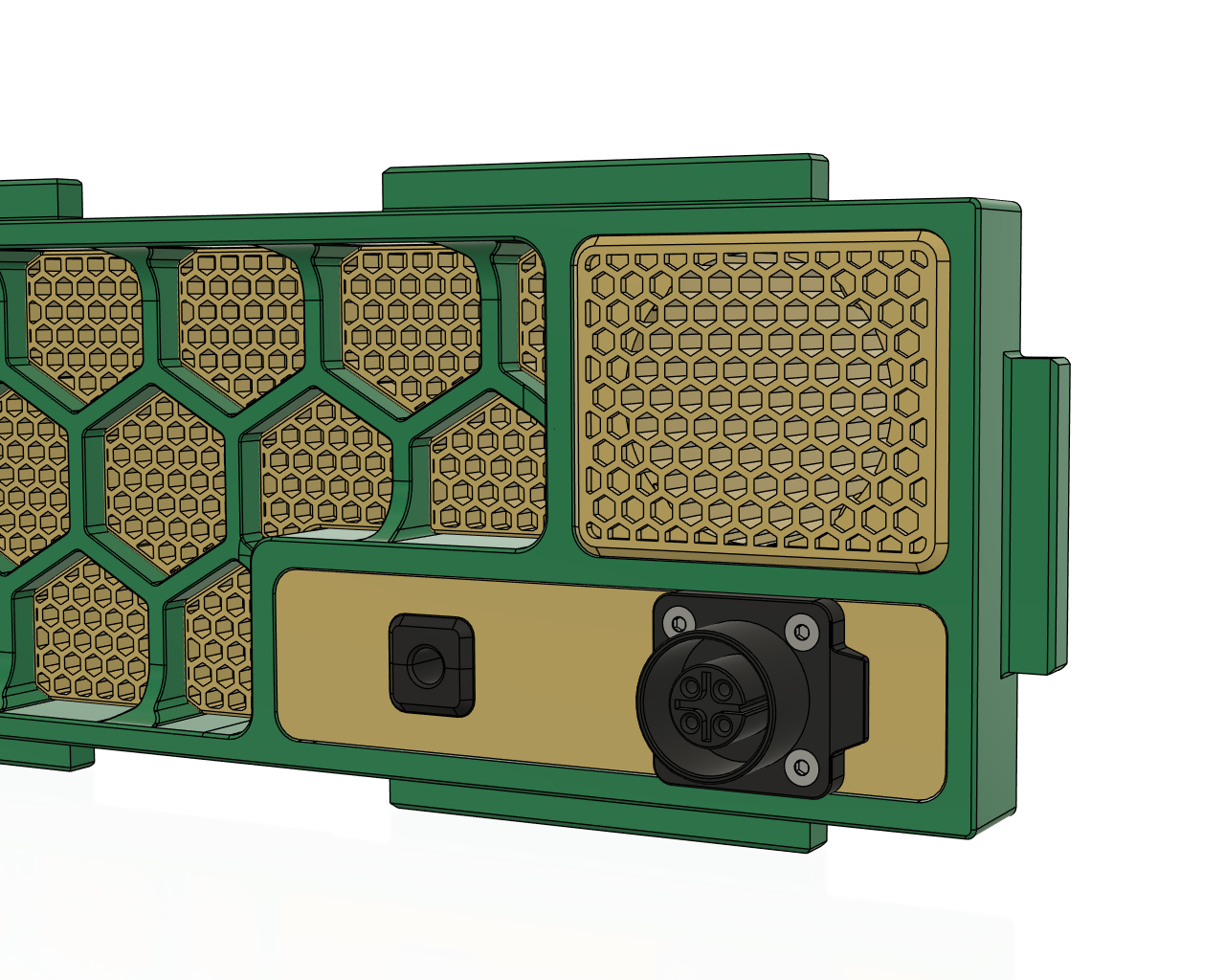 CNLINKO LP-12 + Cable Outlet Option Plate for BoxTurtle Skirt