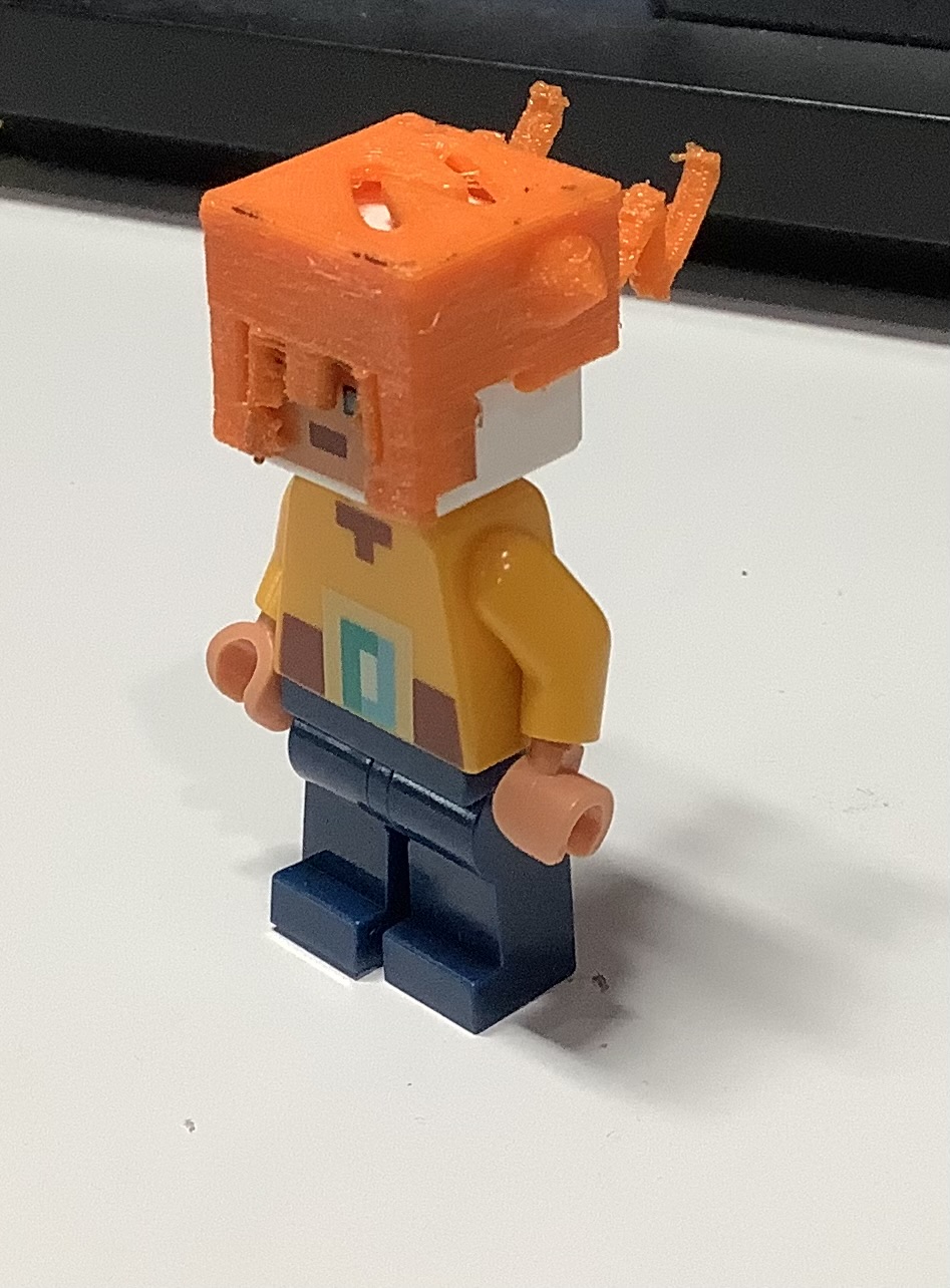 Cool Minecraft LEGO Helmet 2.0