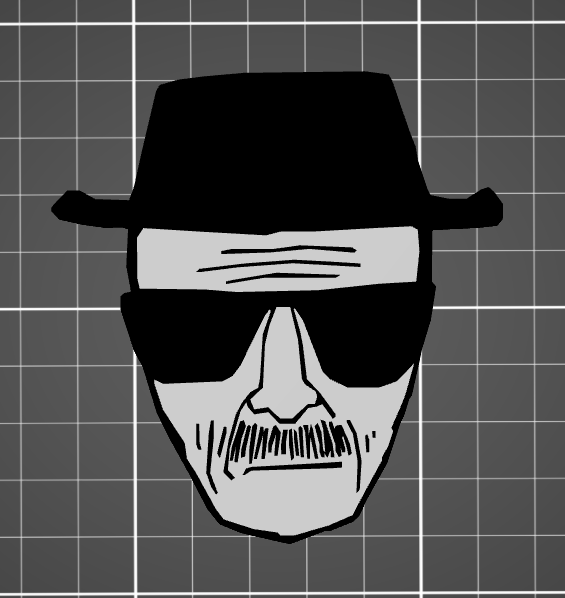 Heisenberg Refrigerator Magnet