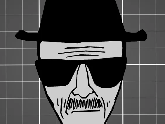 Heisenberg Refrigerator Magnet