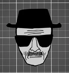 Heisenberg Refrigerator Magnet