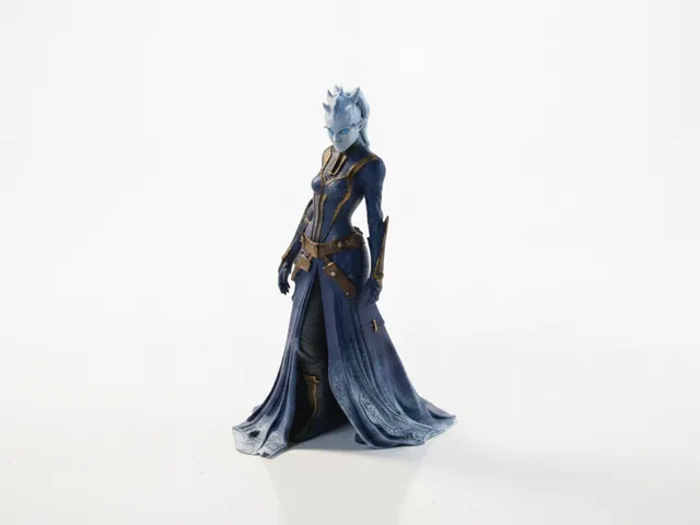 Demon Queen Figurine Fantasy 3D Printable