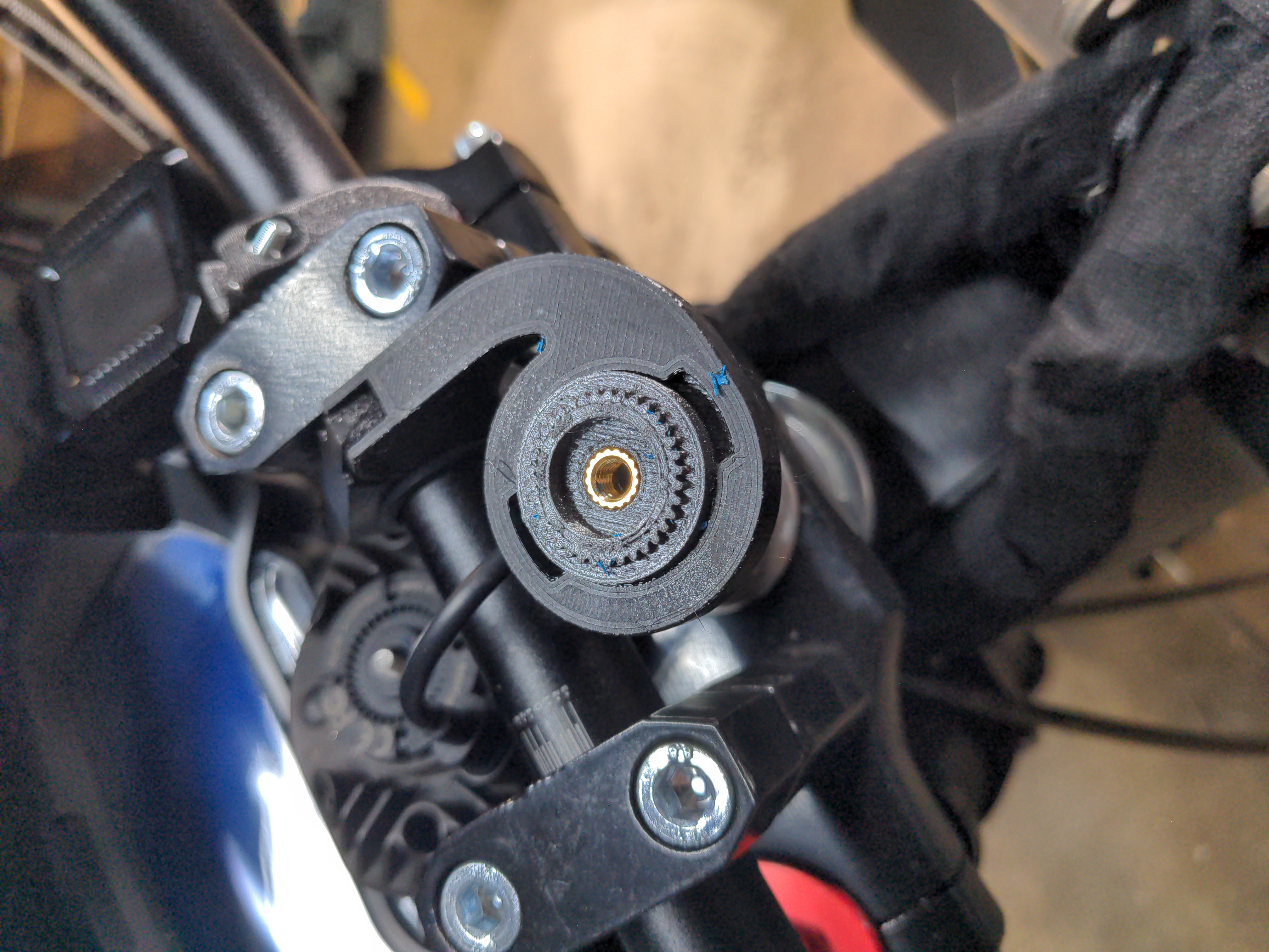 quadlock interface for the best handlebar mount i know 3D model thumbnail