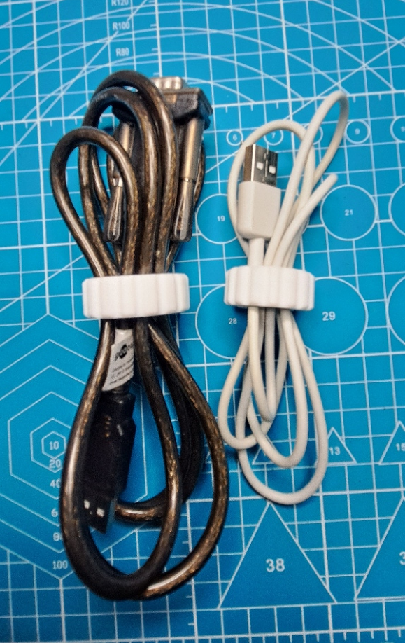 USB cable holder