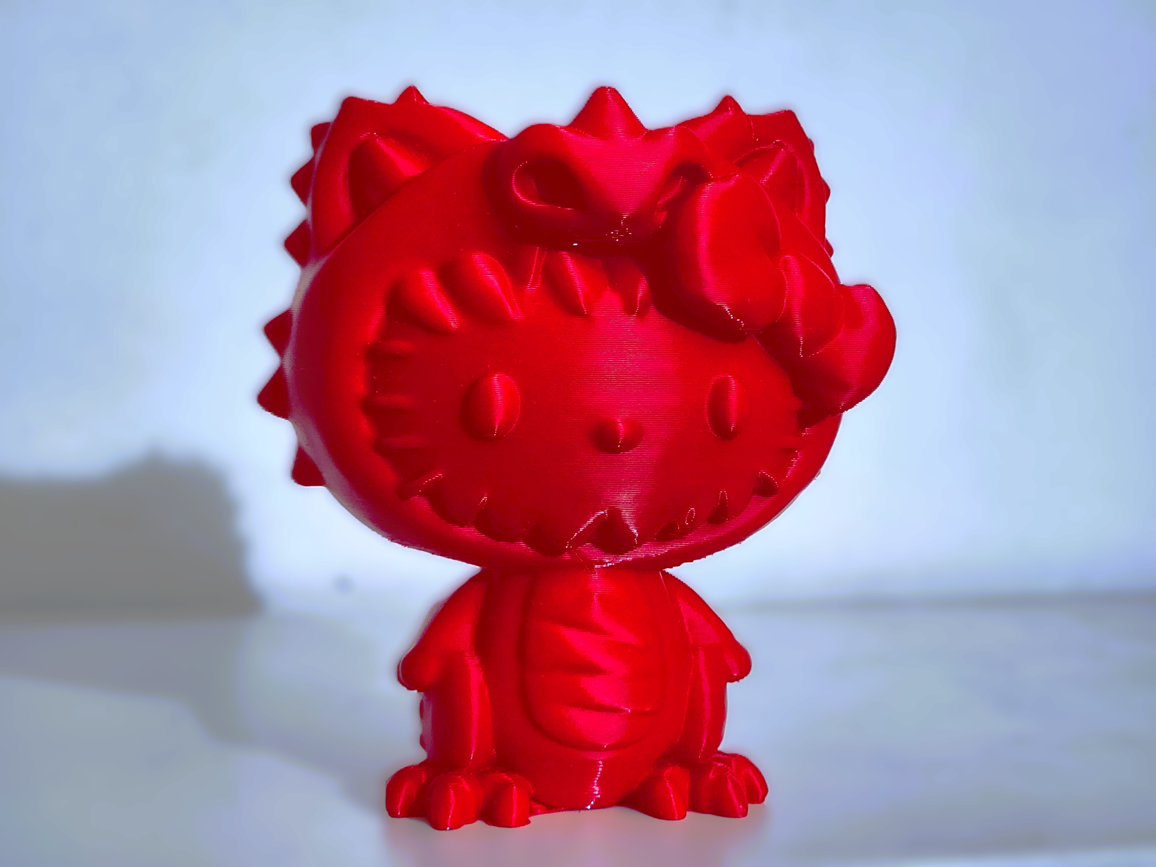 Hello Kitty Godzilla figure