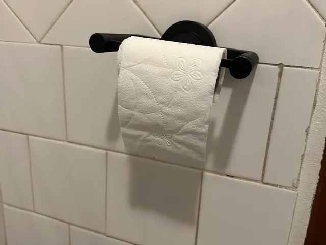 Wall-Mounted Toilet Paper Holder