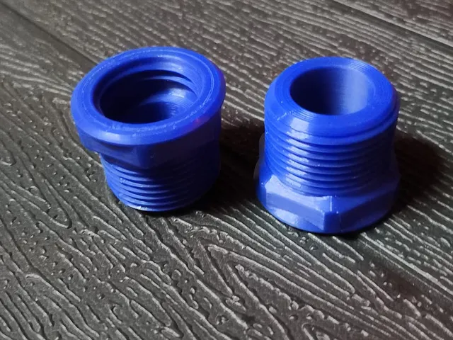 Adapter PET auf Zoll