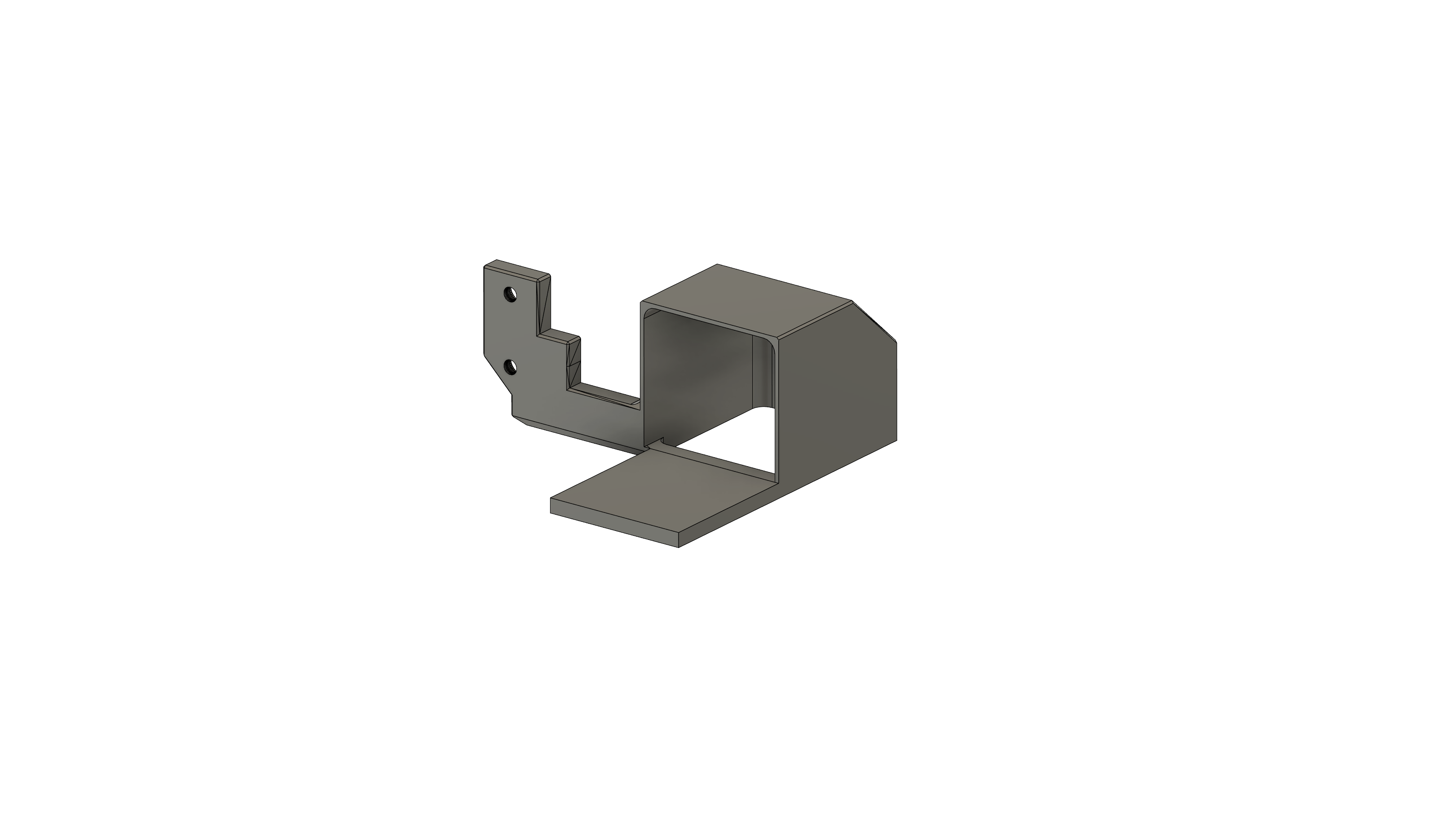 Anycubic Kobra 3 Max Poop Chute / Deflector (routing poop in bin)