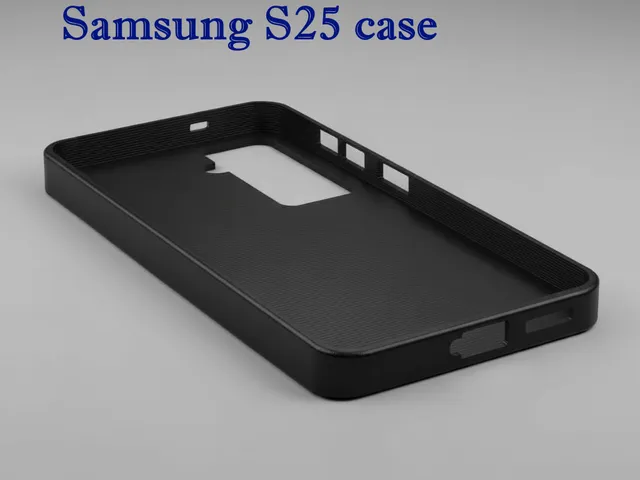 Samsung S25 case – fully parametric OpenSCAD model