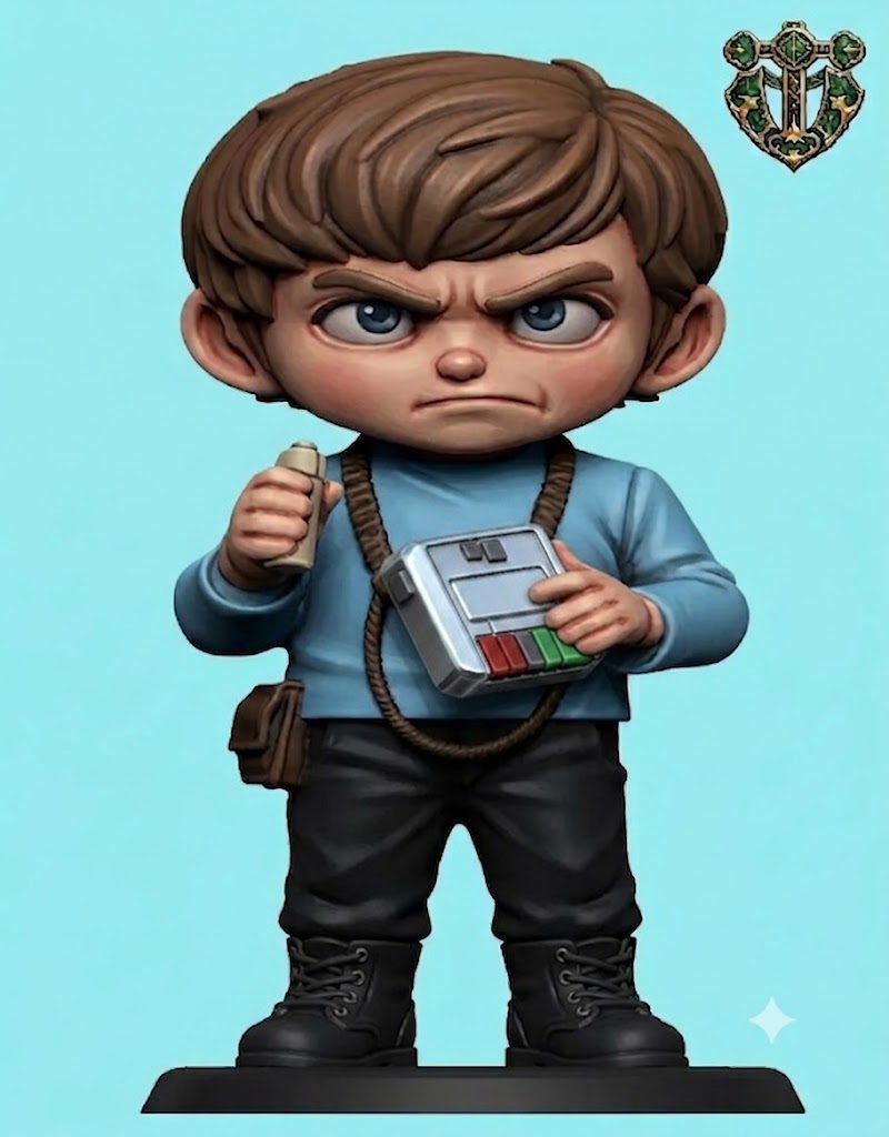 Dr. McCoy (Bones) Inspired Chibi — miniatura 2