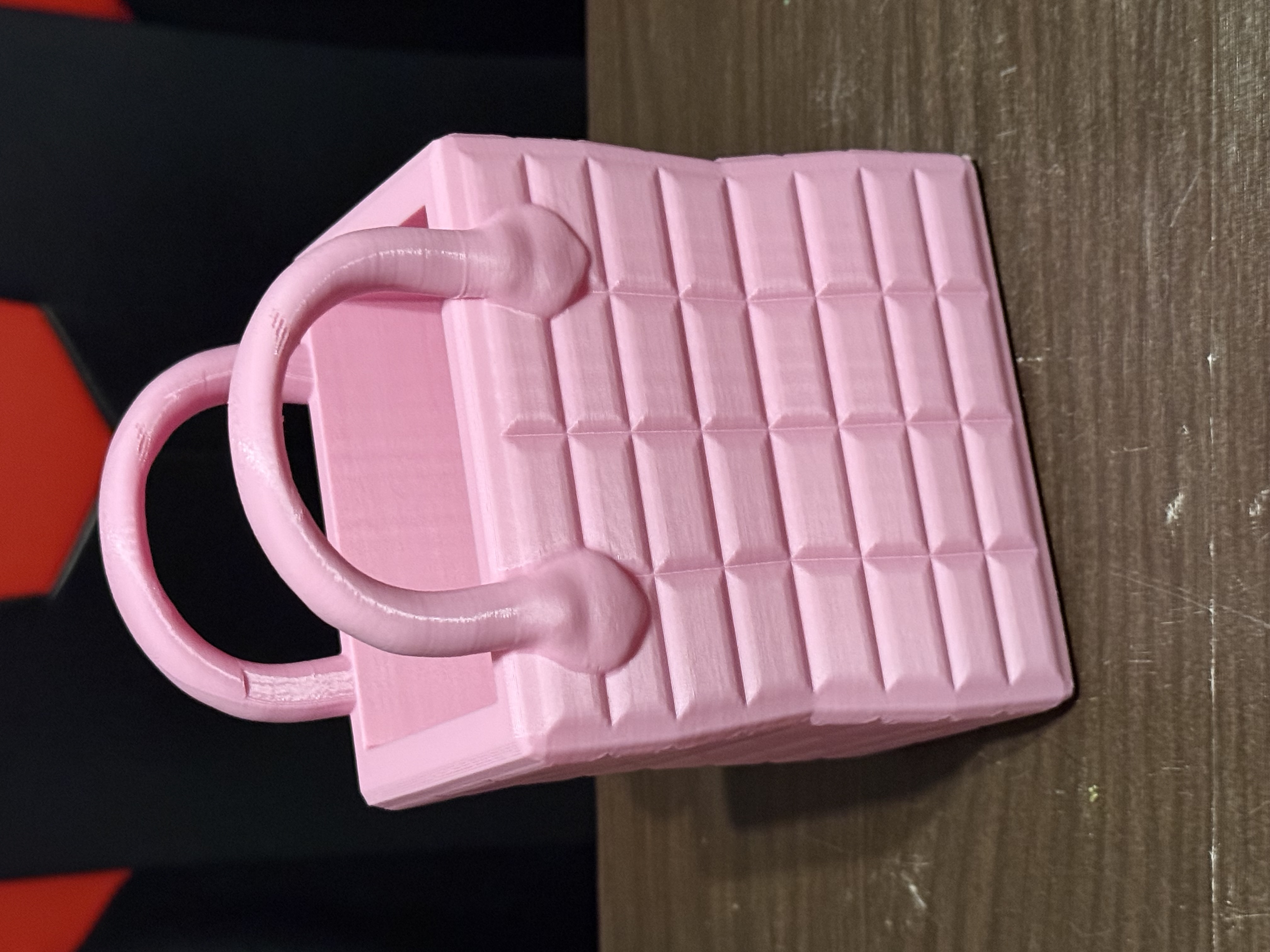 Quilted Handbag Vase