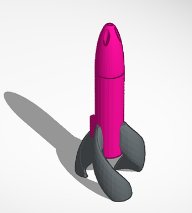 Rocket 3D model