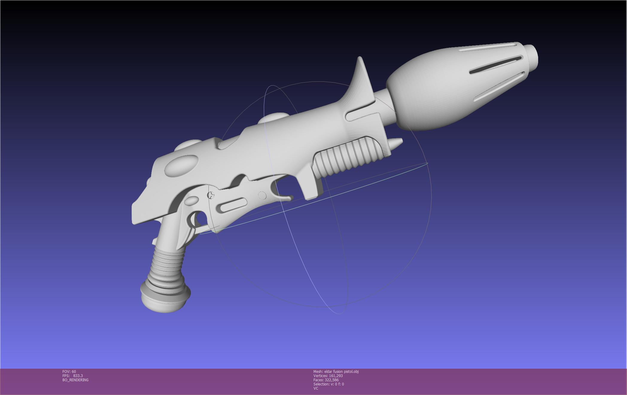 Warhammer Eldar Fusion Pistol