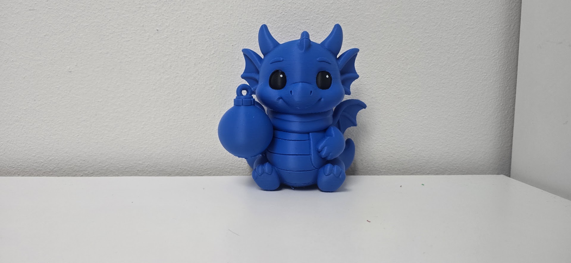 Cute Baby Dragon Holiday Ornament Figure