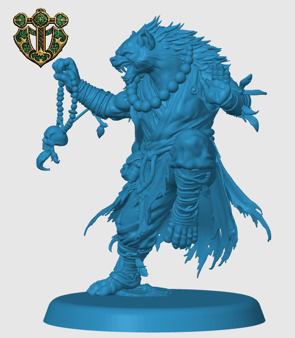 Gnoll Monk — miniatura 5