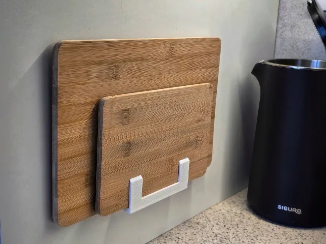 Elegant Cutting Board Holder (KIK Wooden Boards)