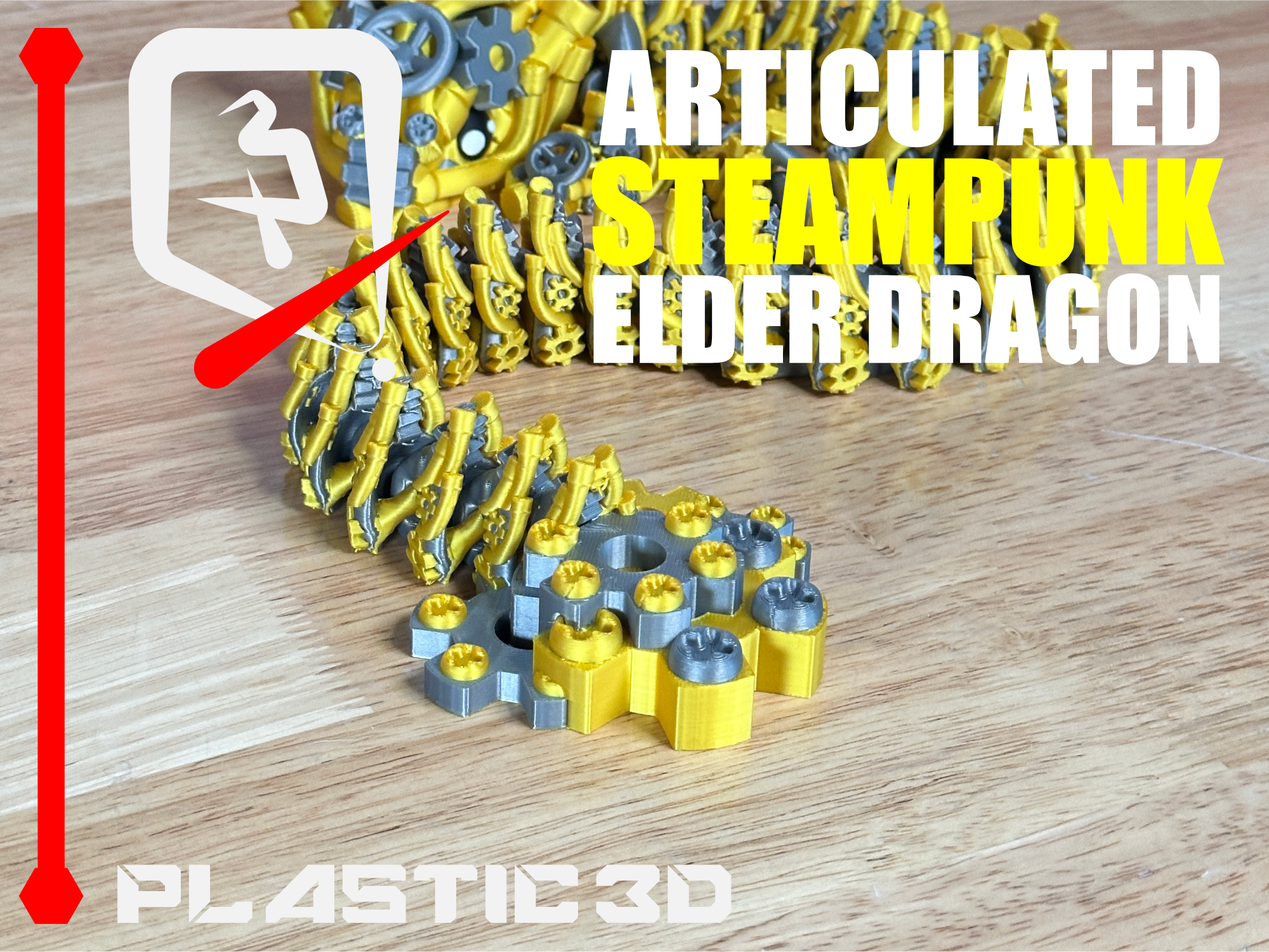 Steampunk Dragon Elder — The Seamless Clockwork Legend — thumbnail 4