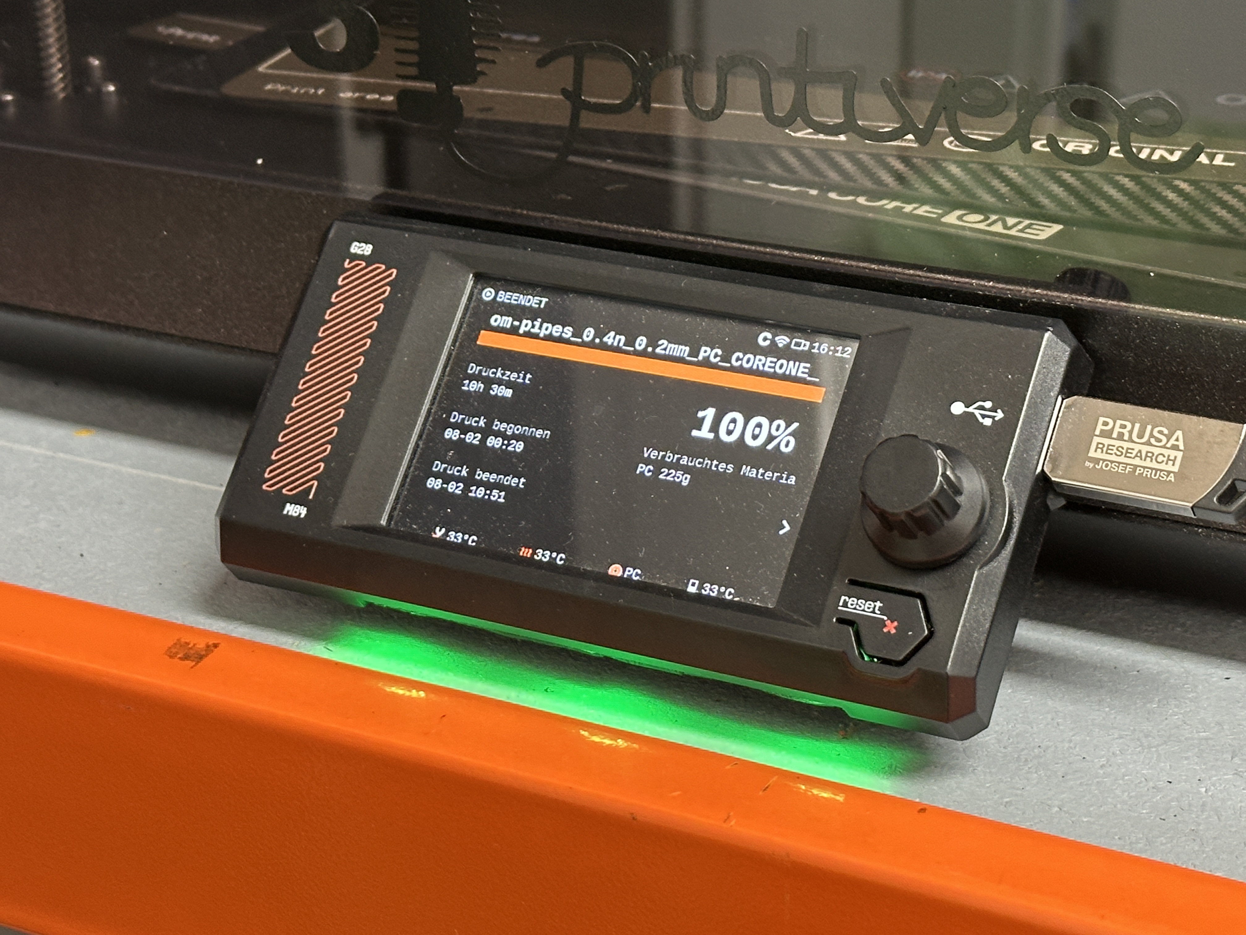 CORE ONE + L display LED light upgrade