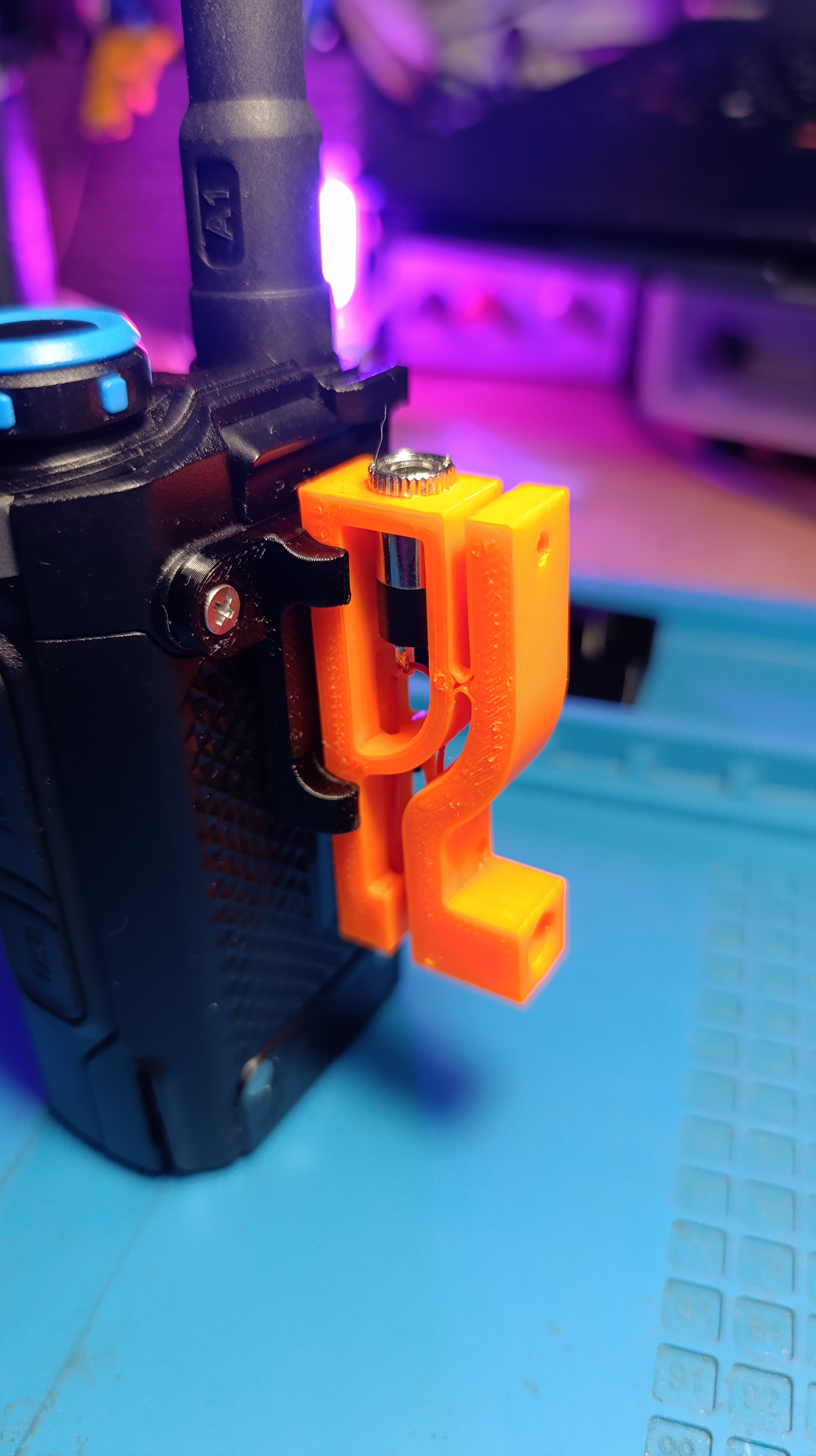 Straight Key Bracket for Quansheng UV-K1