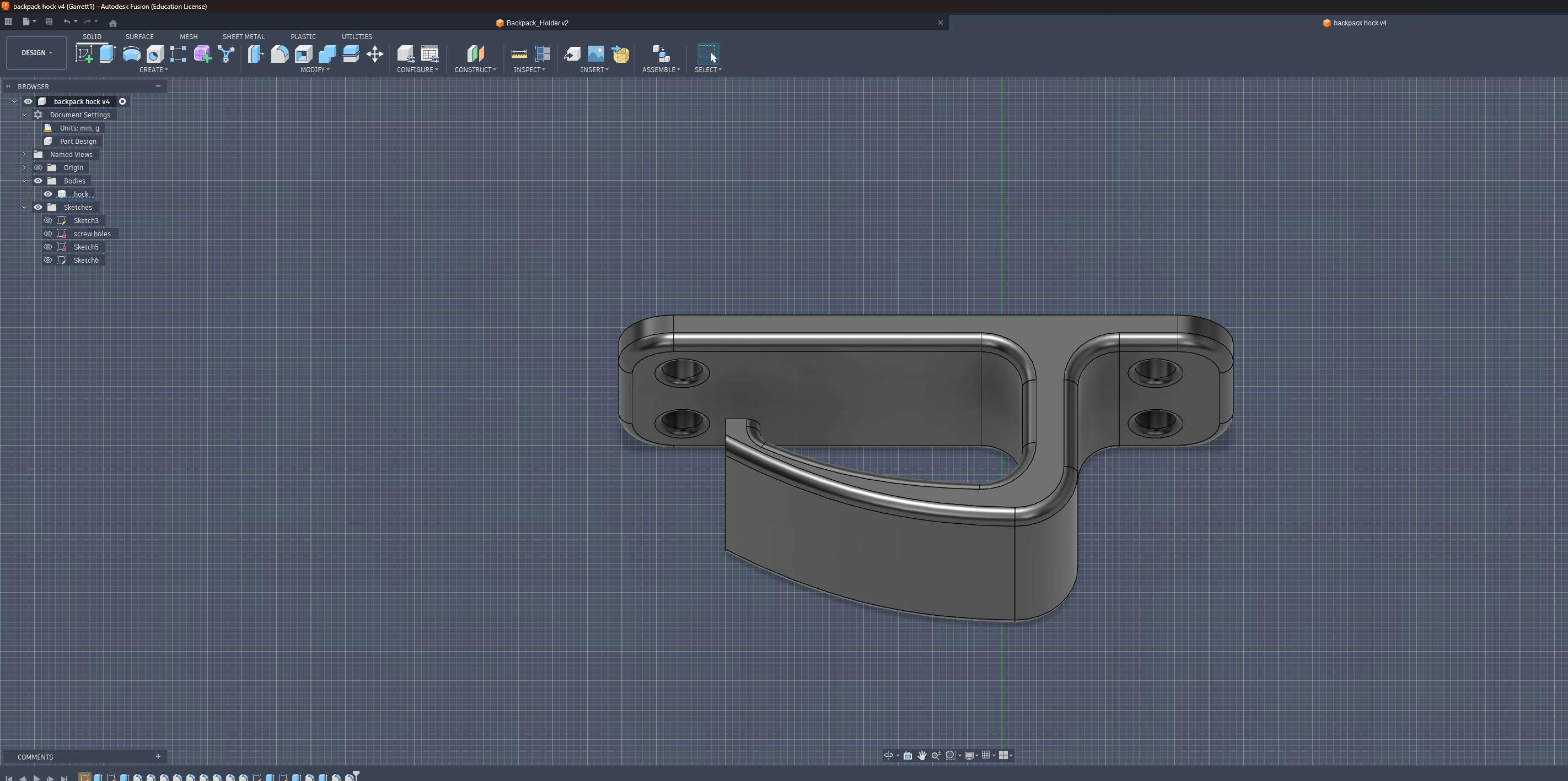 Backpack Hook — miniatura 2