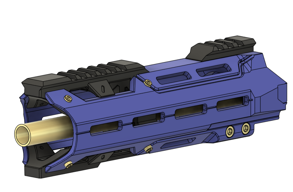 The Uppra Shroud for the X-Shot Motorized Piston Pump