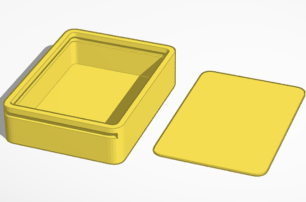 a sliding box.